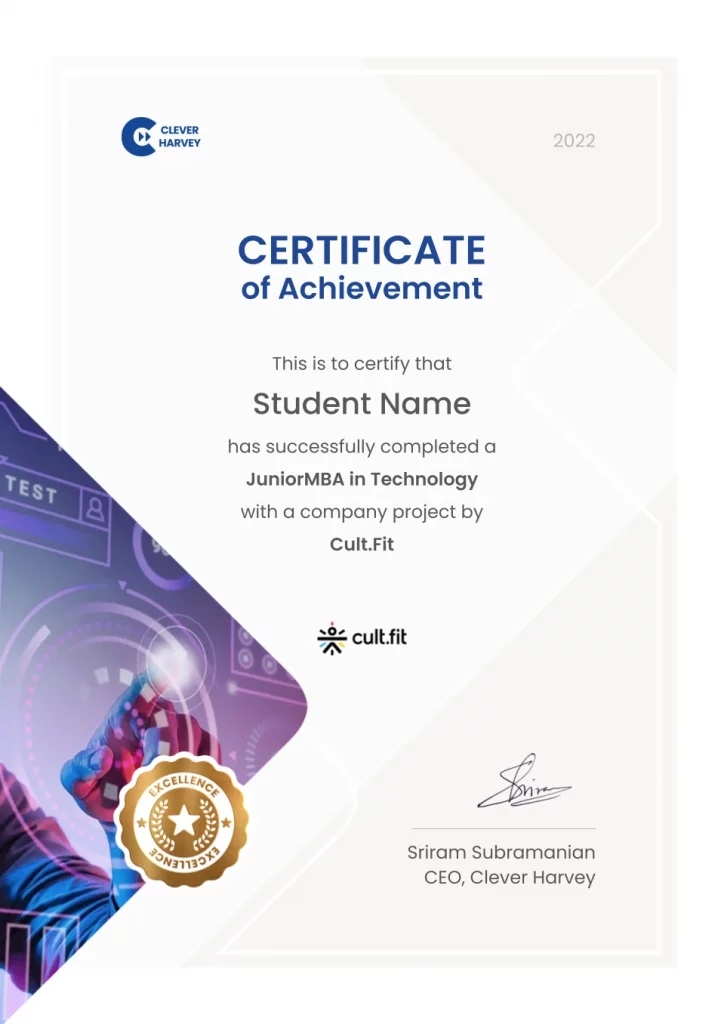 Certificate - Technology