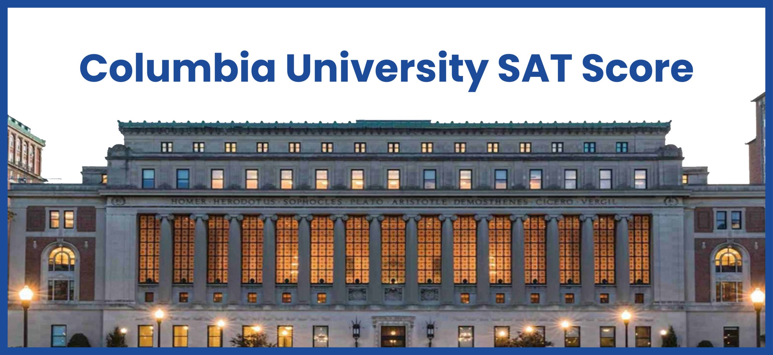 Columbia University SAT