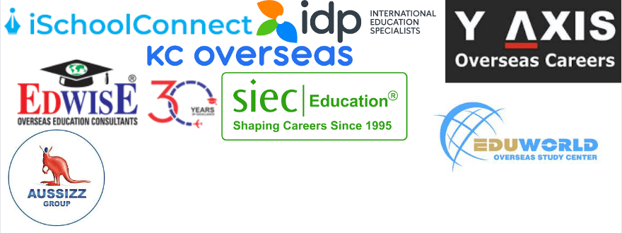Top Recruiters Abroad
iSchool Connect
Edwise International
IDP Consultancy
KC Overseas Education
Y Axis
SIEC Education
Aussizz Group
Eduworld