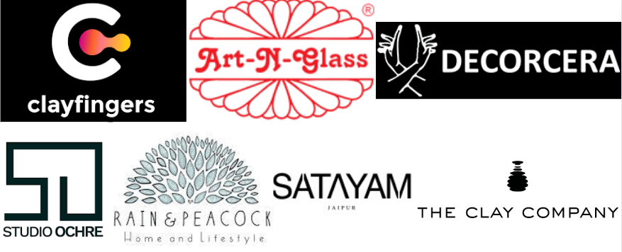 Top Recruiters in India
Art-n-Glass Inc
Clay Fingers
DecorCera - Porcelain and Ceramic Tiles Manufacturers in India
Ochre Studio
Rain & Peacock
Satyam Gartex
The Clay Company
